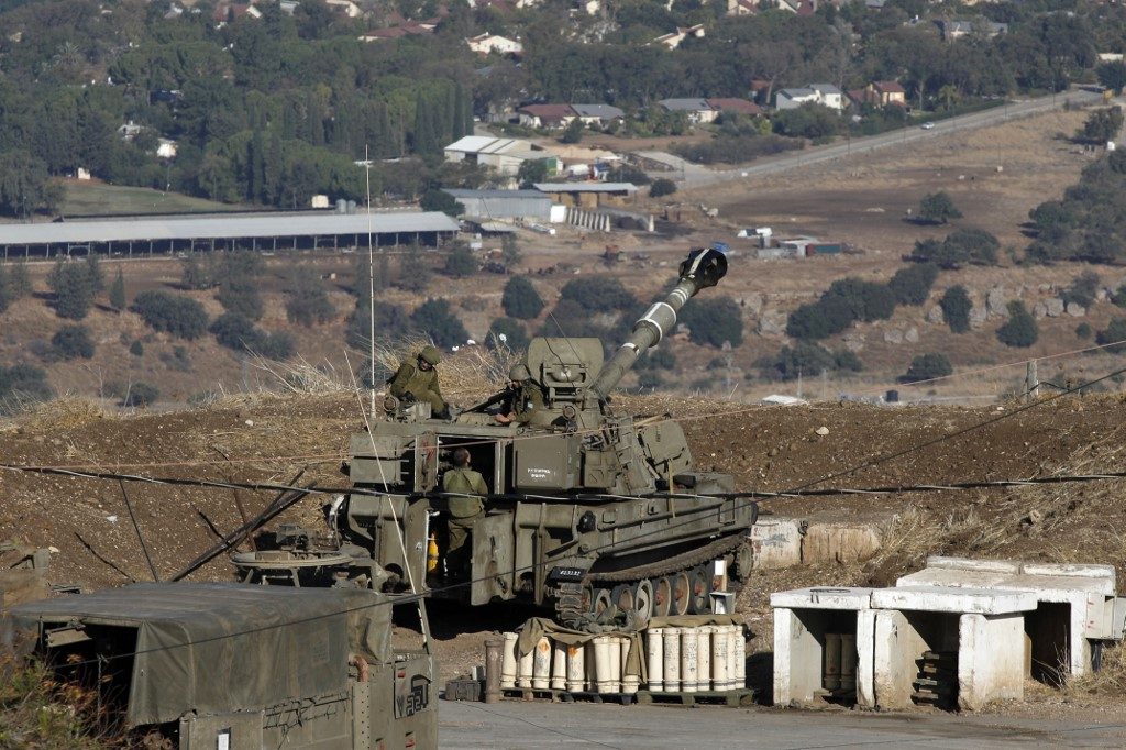 Israel intercepts rocket fire from Syria, reportedly hits back