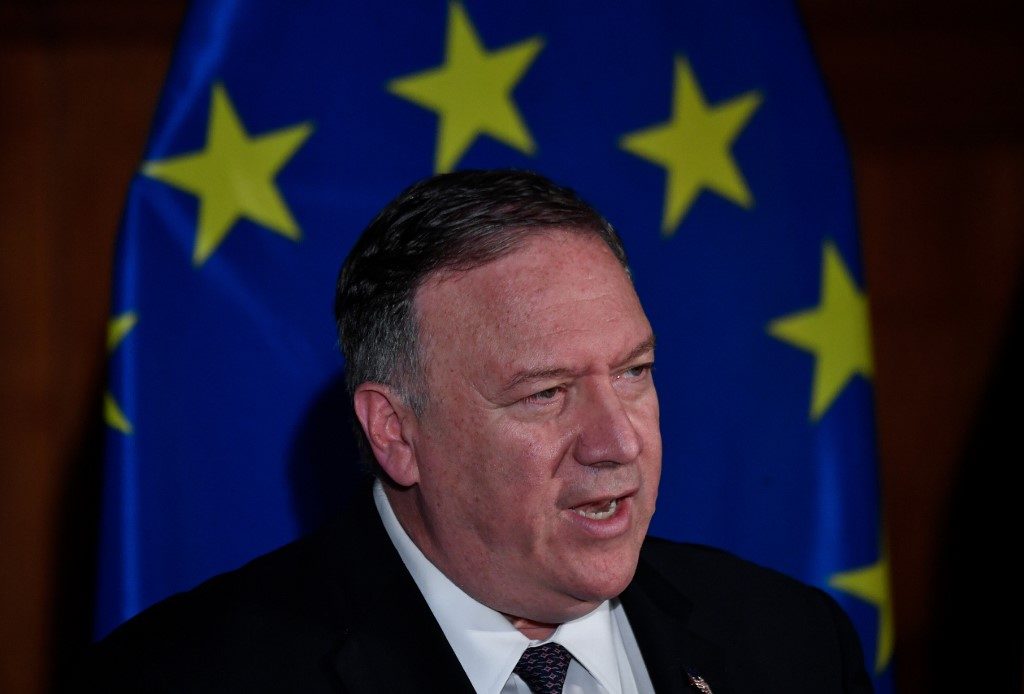 Pompeo warns against China, Russia on eve of Berlin Wall anniversary
