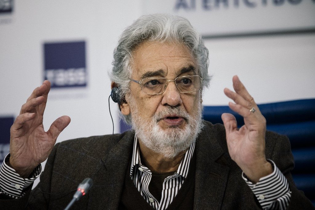 Placido Domingo says harassment accusations ‘a nightmare’