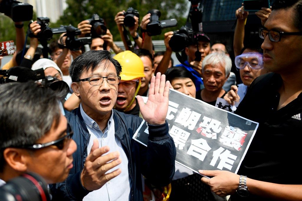Pro-Beijing politician wounded in Hong Kong knife attack
