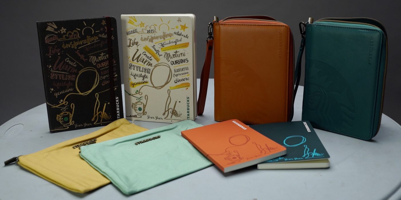WATCH: The Starbucks 2019 planner and travel organizer unboxed