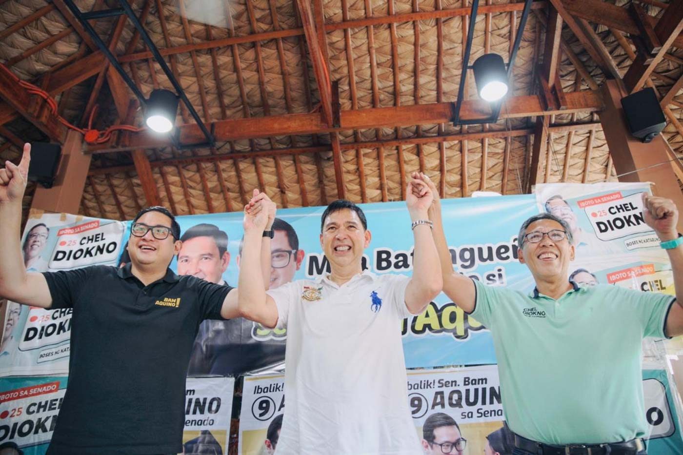 Recto endorses Aquino and Diokno for the Senate