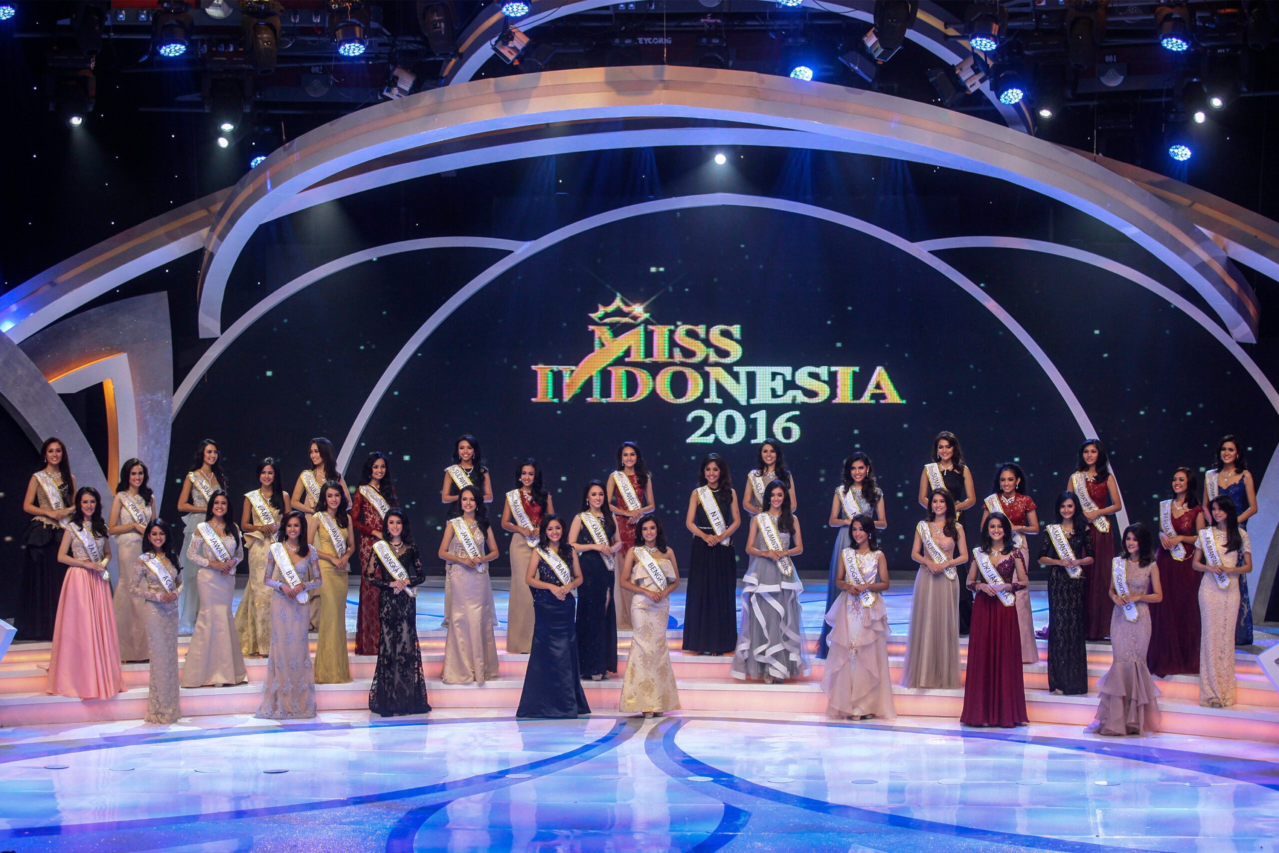 FOTO: Malam penganugerahaan Miss Indonesia 2016