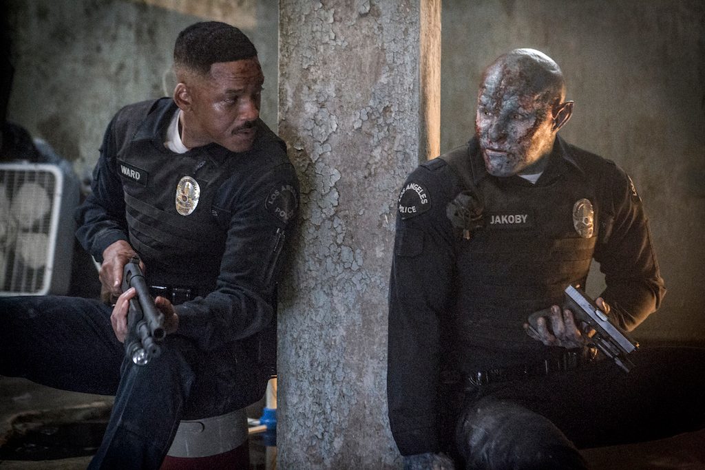 BATTLE. Will Smith and Joel Edgerton in 'Bright.' 