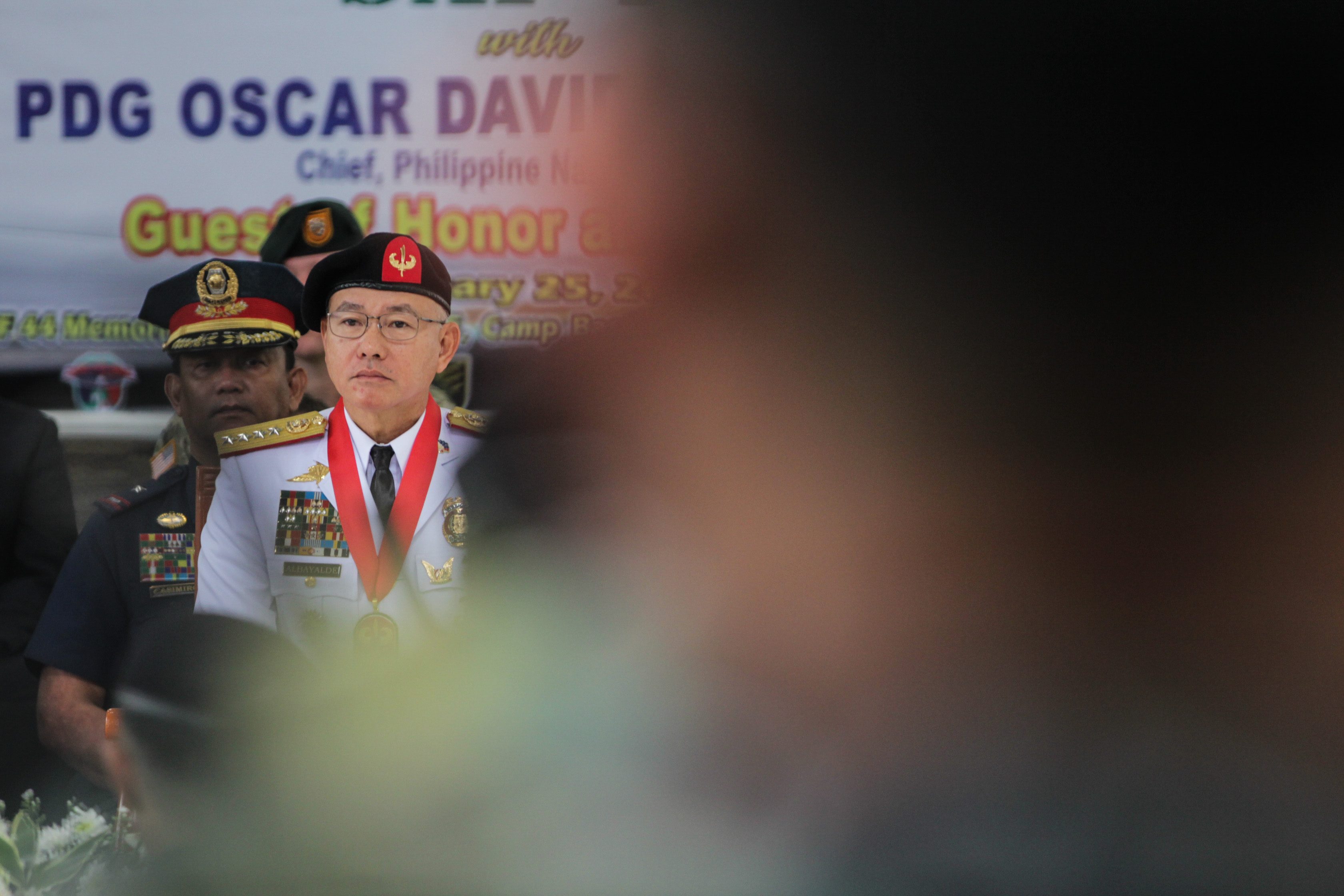 TROOPER-TURNED-CHIEF. Philippine National Police Chief Oscar Albayalde leads the day of remembrance of the SAF 44 at Special Action Force Headquarters in Bicutan, Taguig on January 25, 2019. Photo by Lito Borras/Rappler  
