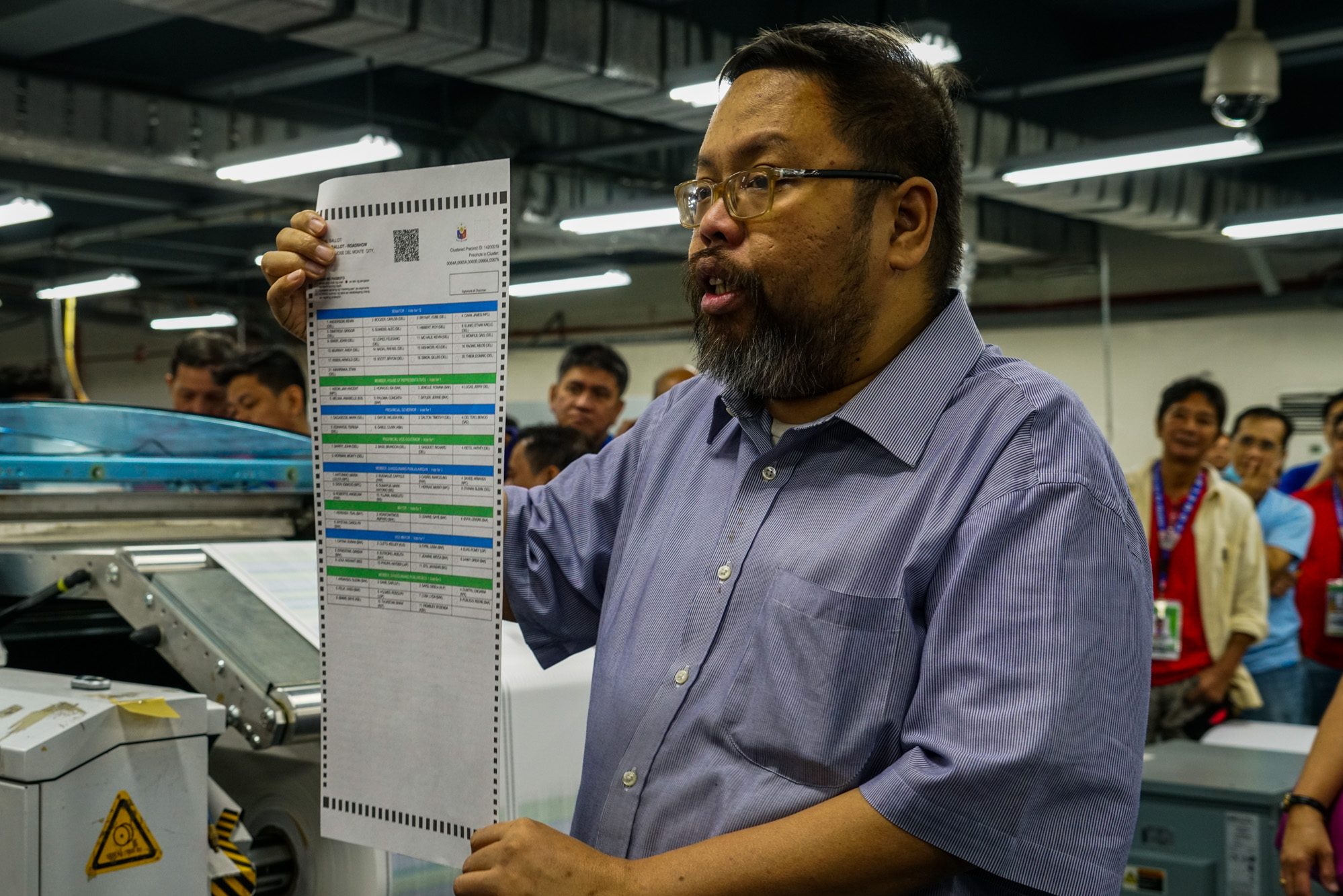 Comelec expects to finish 2019 ballot printing ahead of target