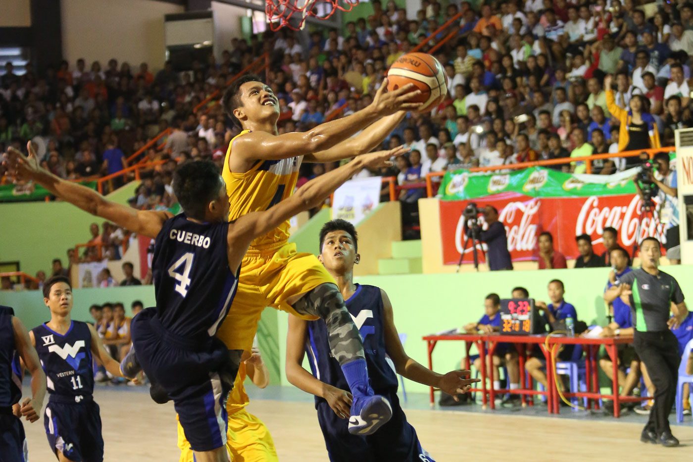 NCR captures basketball secondary finals gold