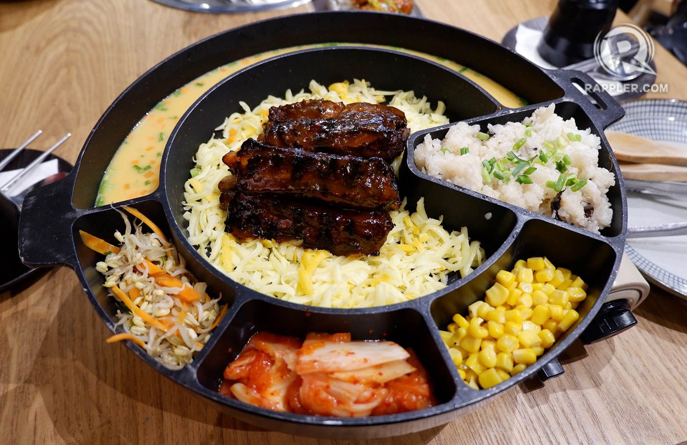 SAY CHEESE. Another JinJoo bestseller is the Cheese Deung Galbi. 