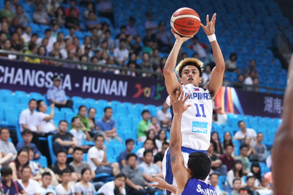 BRO. Terrence Romeo shoots the lights out again with 3 triples for 20 points. Photo from FIBA 