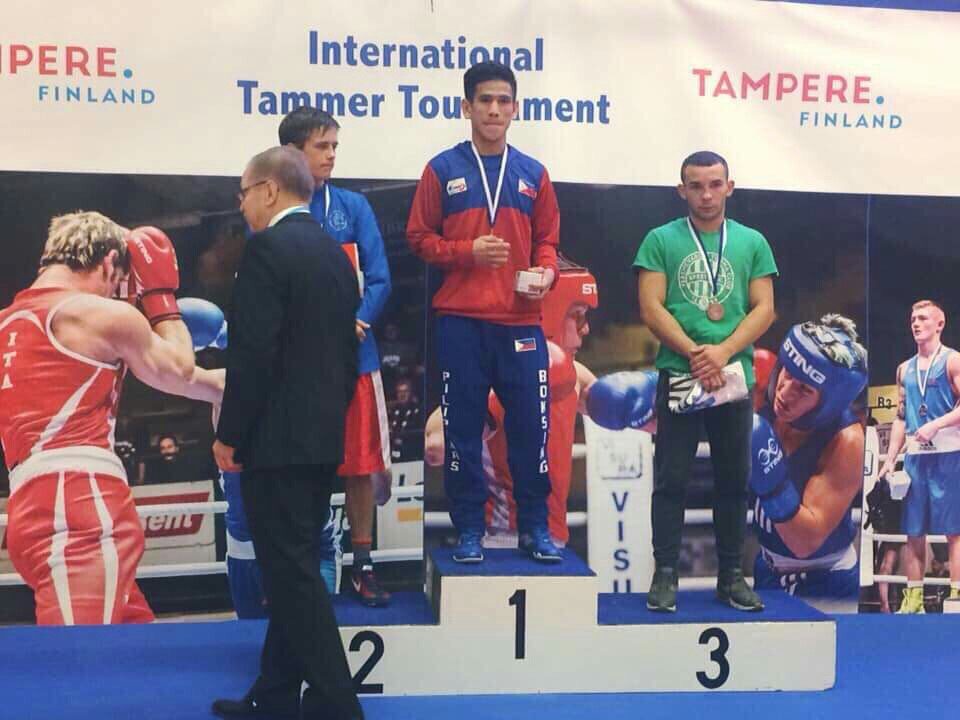 3 Filipino boxers bag medals in Finland tilt