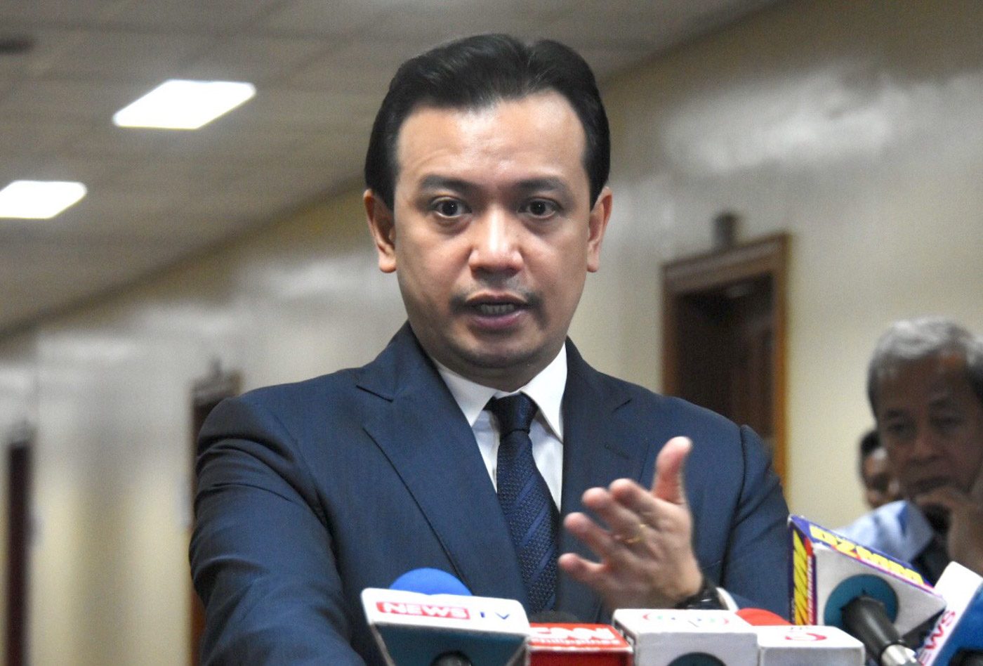 Trillanes accuses Calida of ‘stealing’ his amnesty application documents