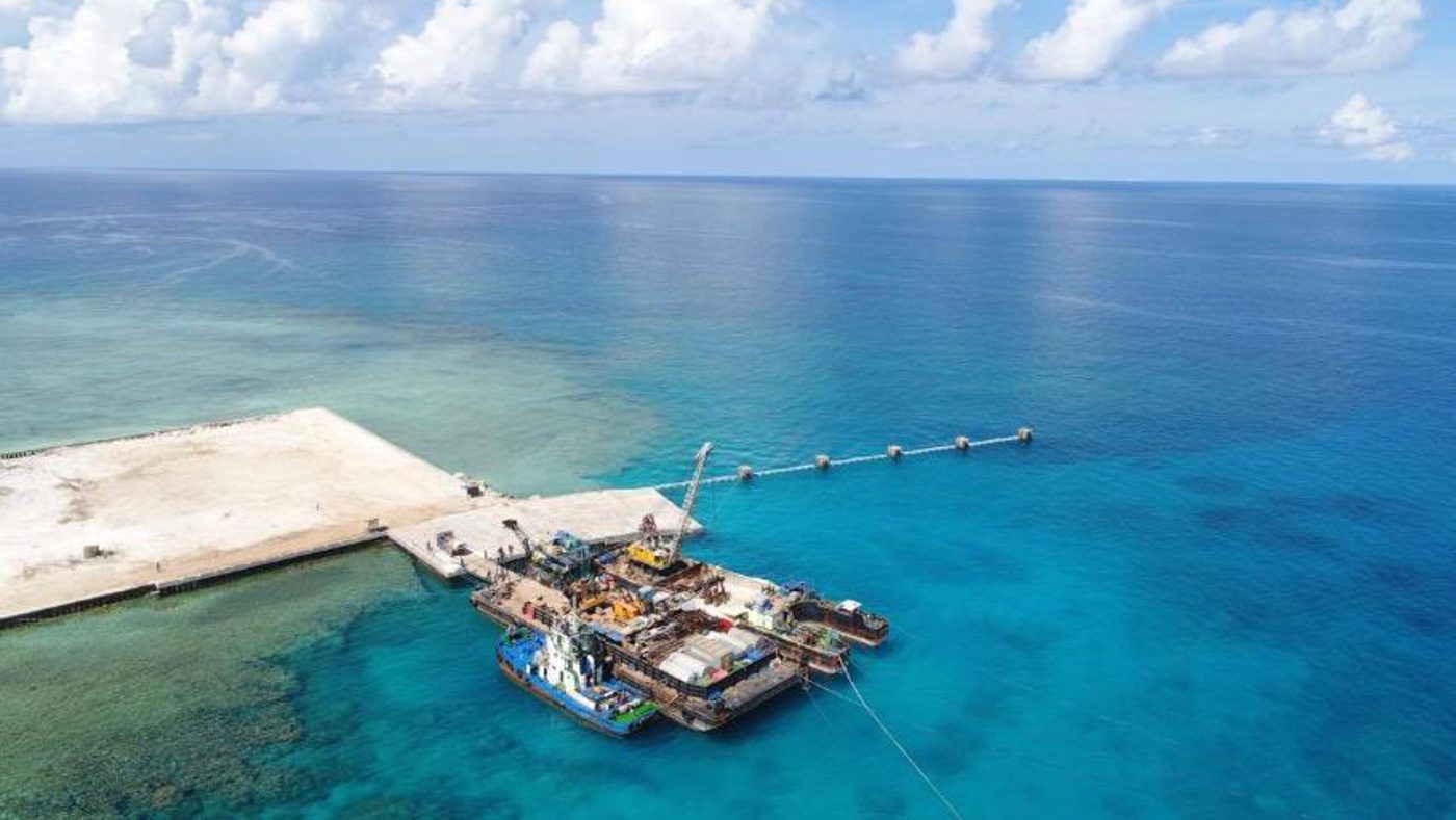 More plans to upgrade Pag-asa Island as Lorenzana unveils beaching ramp