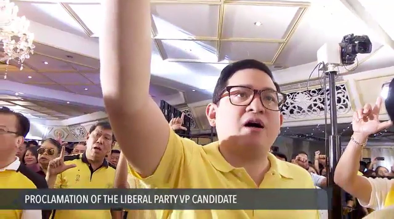 Bam Aquino is Robredo’s 2016 campaign manager