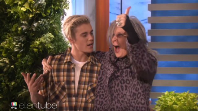 WATCH: Justin Bieber surprises ‘Belieber’ Diane Keaton on ‘Ellen’