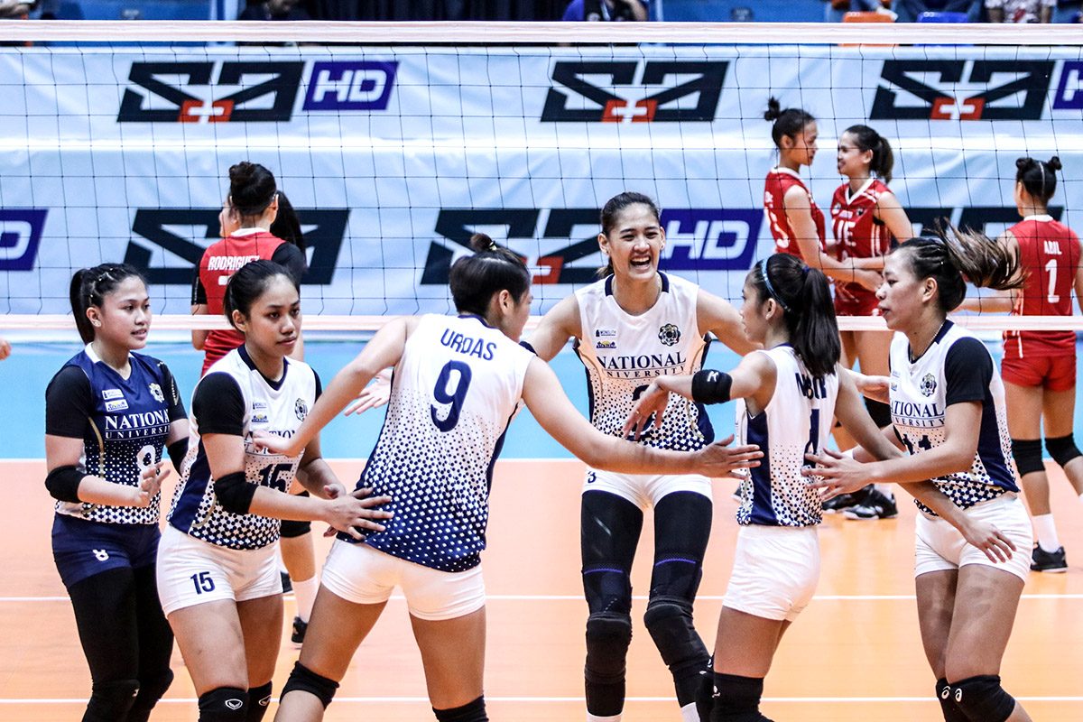 NU Lady Bulldogs continue 3-game winning streak with win over UE Lady Warriors