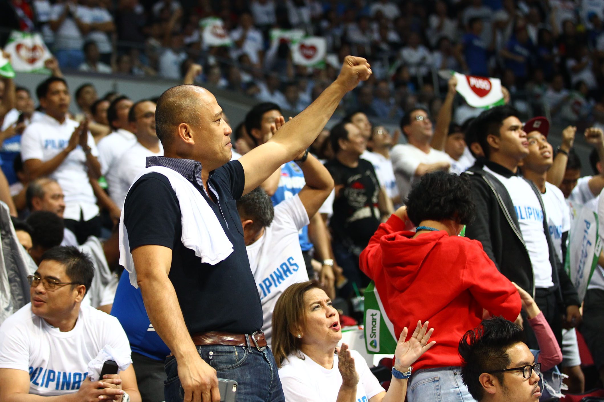 PUSO. The Philippines loves its national team. Photo by Josh Albelda/ Rappler 