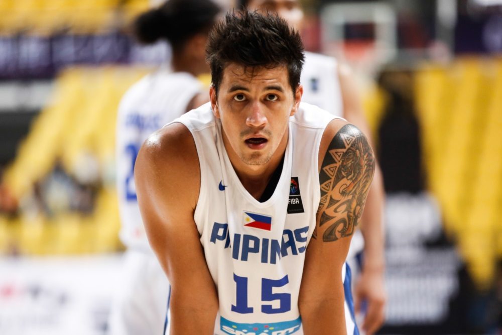 Marc Pingris has yet to put on an explosive performance for Gilas but he tailled 2 points, 3 rebounds, 1 assist and 2 blocks in over 13 minutes on the floor. Photo from FIBA 
