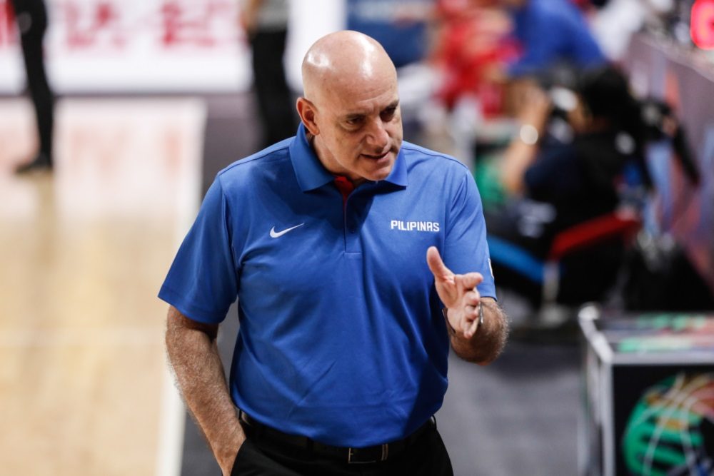 After the Palestine game, head coach Tab Baldwin admitted they know they let Filipinos down. He also urged his team to work doubly hard on rebounds. Gilas successfully clobbered Hong Kong on the boards, 62-38. Photo from FIBA 
