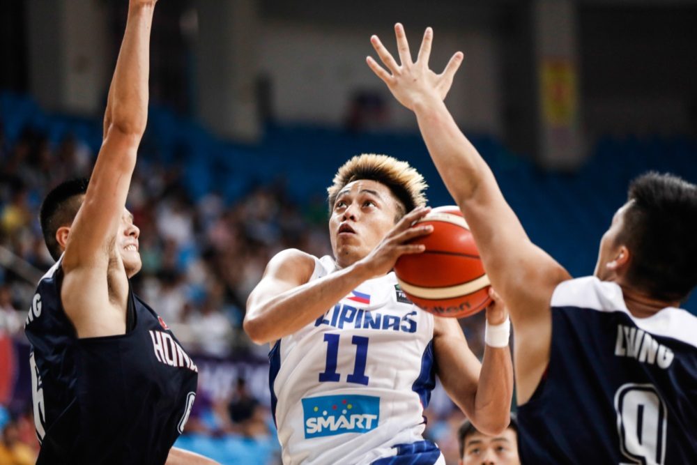 Terrence Romeo puts in 11 points in the game. He is seen here going strong to the basket. Photo from FIBA 