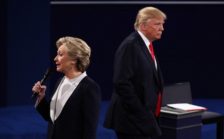 Early polls show Clinton won second debate