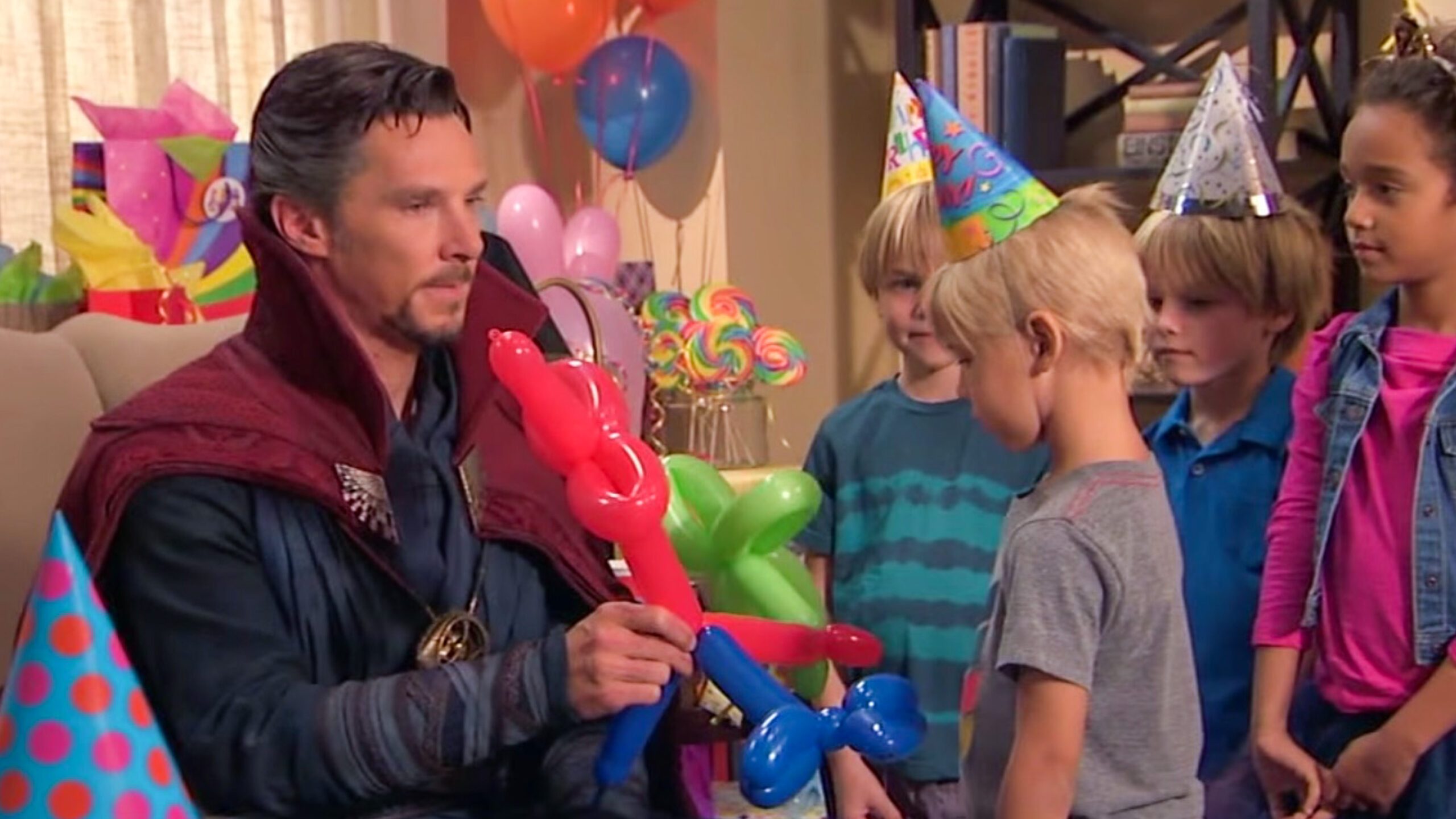 WATCH: How does Doctor Strange fare at a kid’s party?