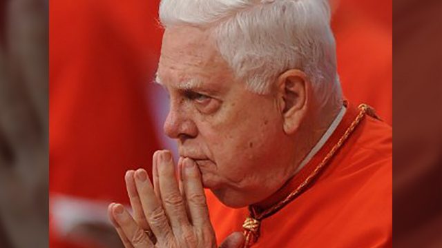 U.S. Cardinal Law, forced to quit over sex abuse scandal, dies aged 86