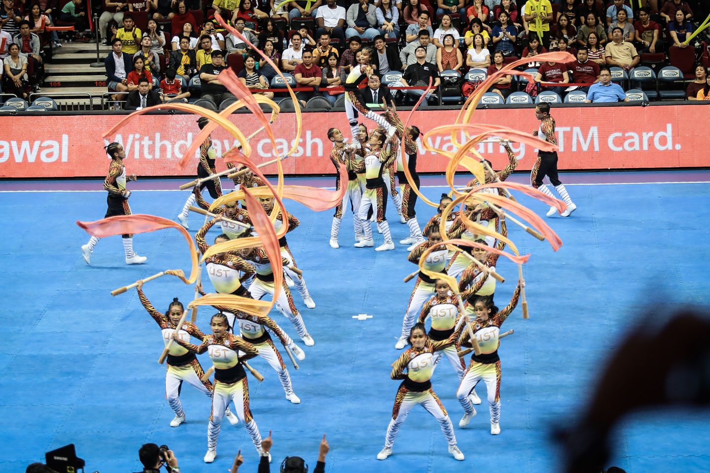 THE CONTENDER. The UST Salinggawi Dance Troupe continues to show everyone why they are a contender in the UAAP CDC. Photo by Josh Albelda/Rappler 