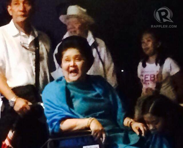 Imelda Marcos at papal Mass: I love the poor