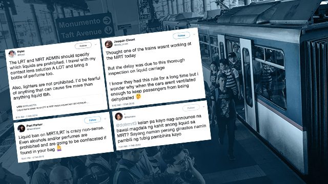 Bottled-up emotions: Netizens slam liquids ban in train stations