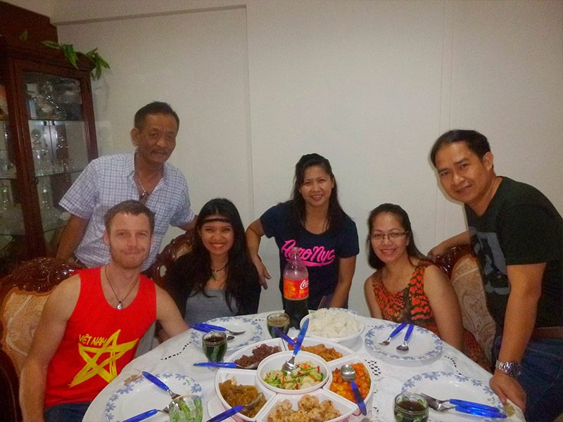 Reunion with friends and family in Singapore 