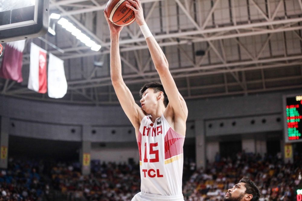 GREAT WALL. In the end, China's bigger and younger team was too much for the Philippine team. Photo from FIBA 