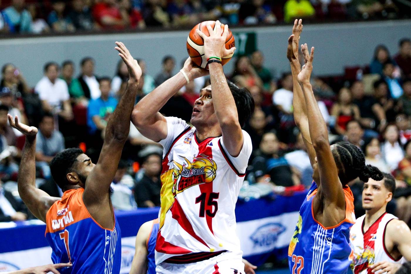 SMB blasts Castro-less TNT to reach Philippine Cup Finals