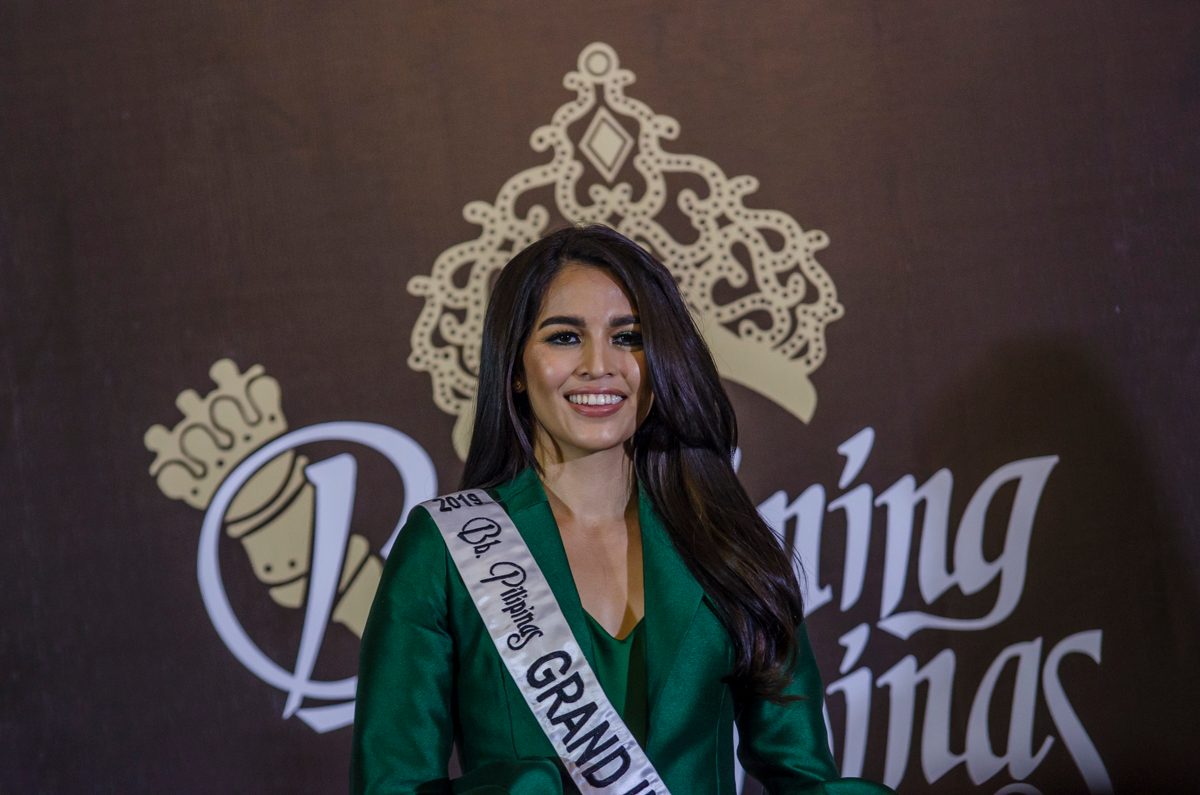 KINDNESS. Samantha Lo knows that the pageant she'll be going to has a lot of controversies, but would rather focus to represent the Philippines.  