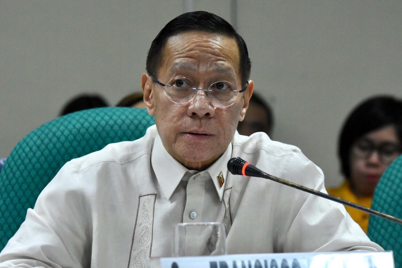 APPEAL. Health Secretary Francisco Duque III asks for additional funds for the Universal Health Care program. Photo by Angie de Silva/Rappler 