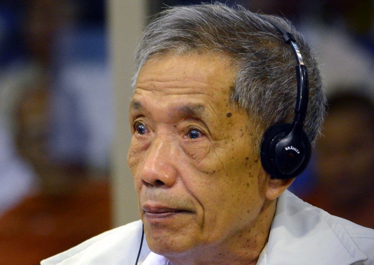 Convicted Khmer Rouge prison chief hospitalized