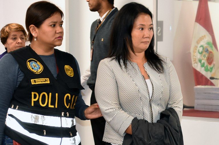 Peru court orders Keiko Fujimori release