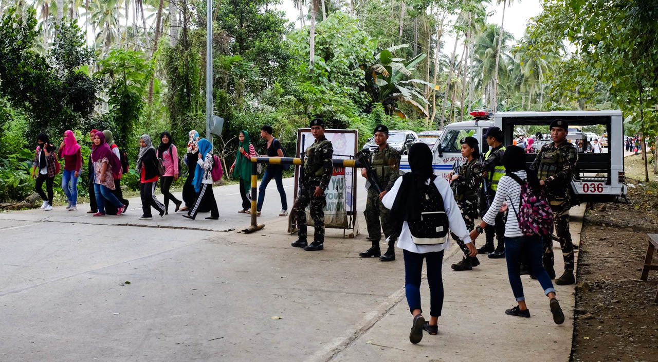 AFP, PNP hold lockdown drill in Lanao del Norte ahead of Bangsamoro plebiscite