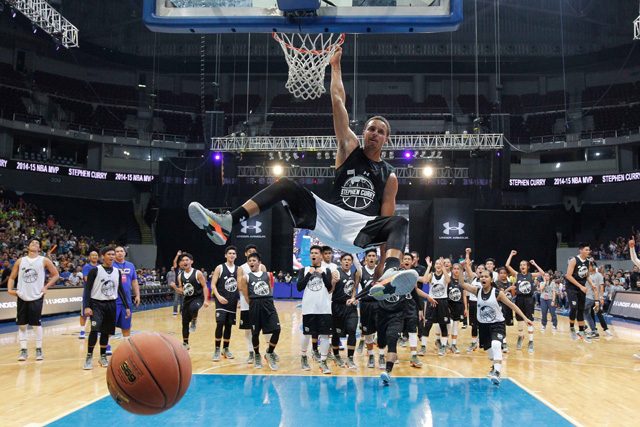 IN PHOTOS: Steph Curry makes a splash in Manila