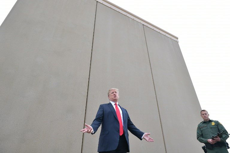 Pentagon shifts $3.8 billion to Mexico border wall construction