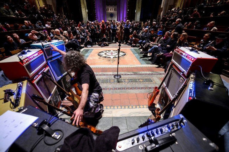 Lou Reed’s guitars take New Yorkers to church