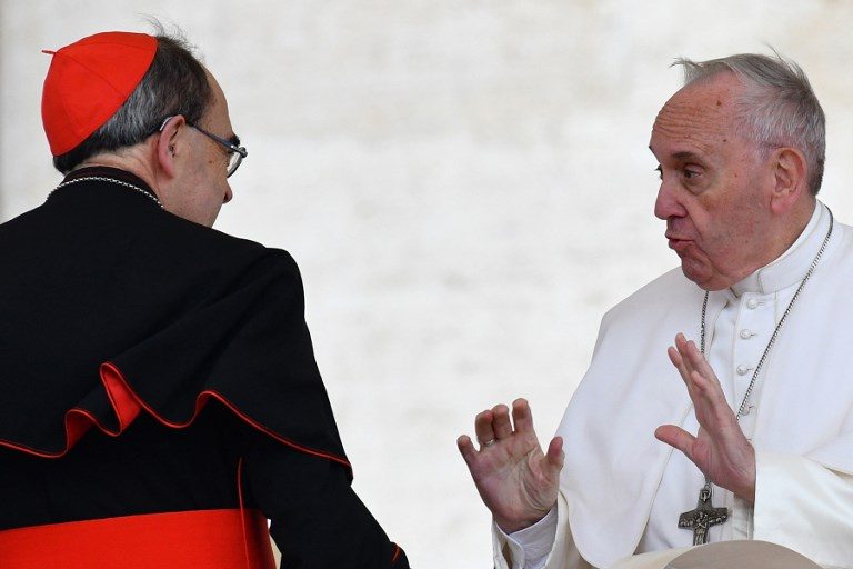 Pope rejects resignation of French cardinal in sex abuse cover-up