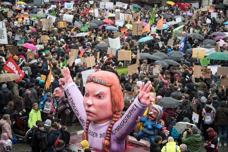 ‘No Planet B’: Tens of thousands join global youth demo for climate
