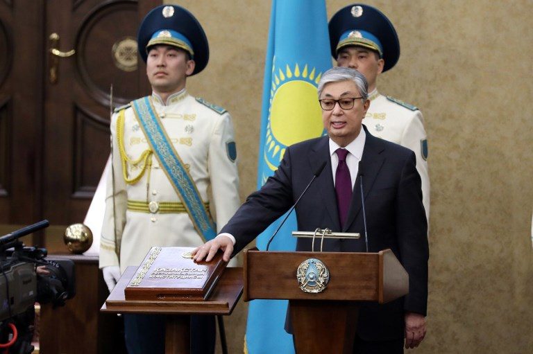 Kazakhstan renames capital as new president takes office