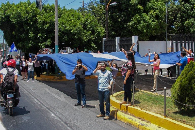 Nicaragua suspends government peace talks over ‘repression’