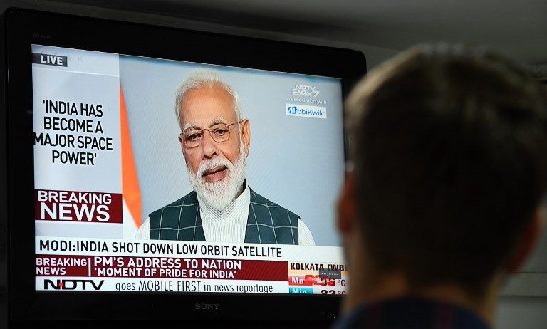 Modi declares India ‘space superpower’ as satellite downed by missile