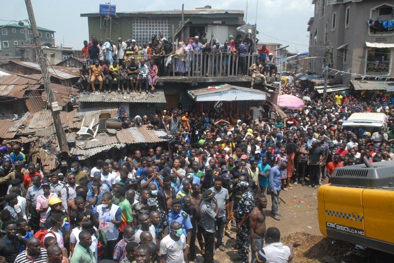 Search ends in Lagos building collapse as anger flares