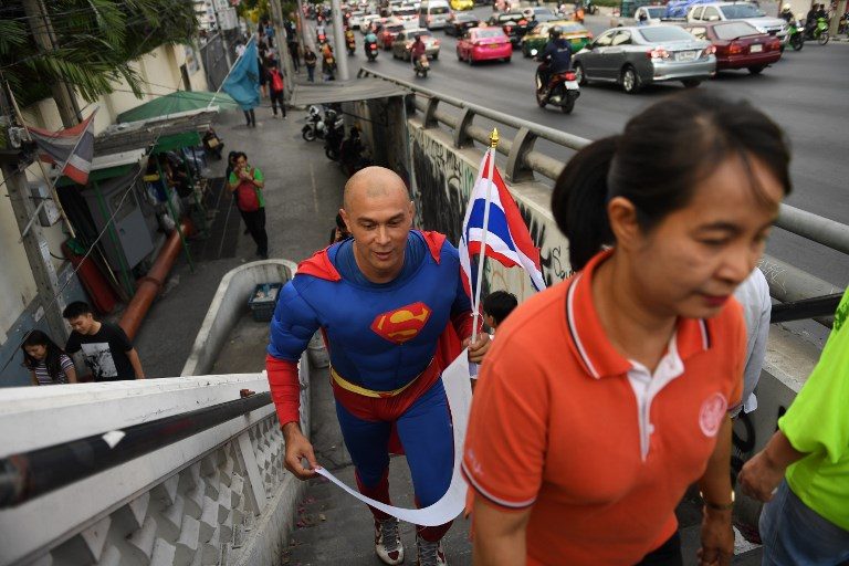 Man of Zeal: #SupermanBangkok champions voting ahead of Thai poll