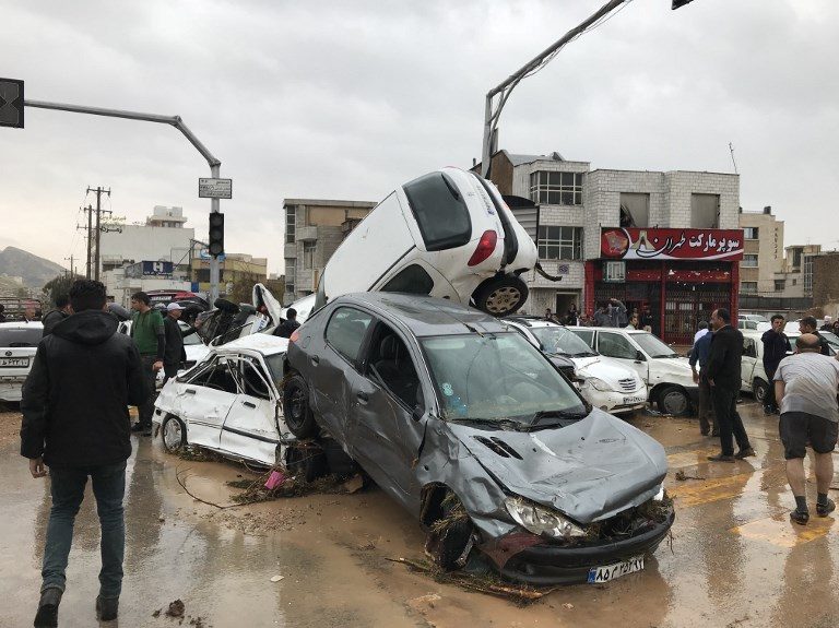 Death toll in ‘unprecedented’ Iran floods rises to 21