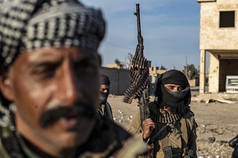 U.S.-backed Syria force pummels last ISIS bastion