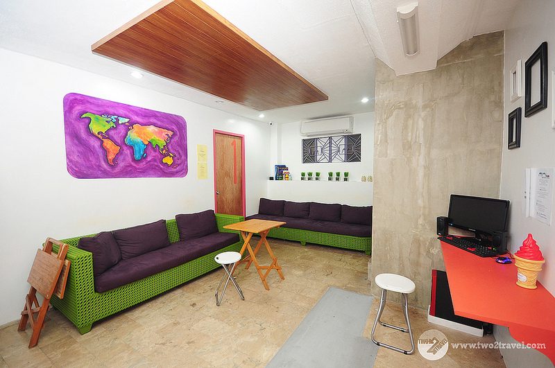 STAY HERE. The physical layout of hostels are designed to facilitate interaction. 